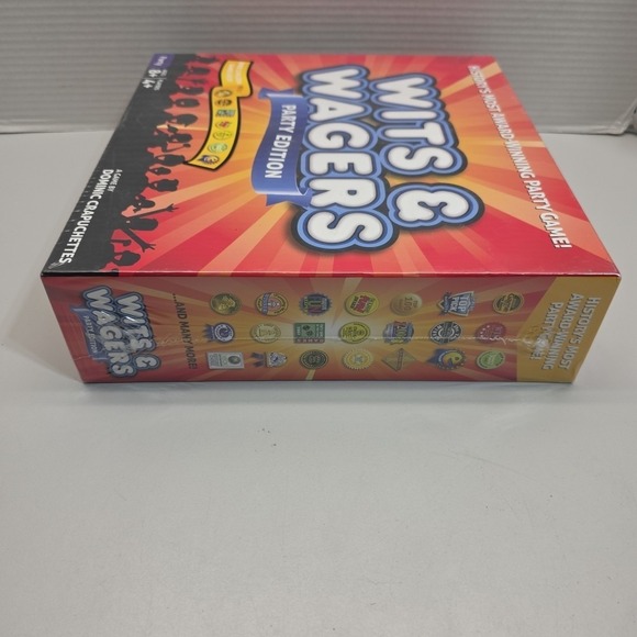 Wits & Wagers Party Edition Board Game Betting Guessing Fun Fast New Sealed Box - Picture 5 of 5